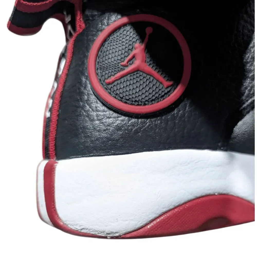 NIKE Air Jordan Jumpman Pro Quick 'Black/White-Gym Red' Sneakers Size 13